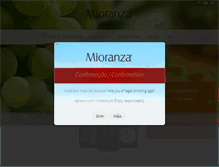 Tablet Screenshot of mioranza.com